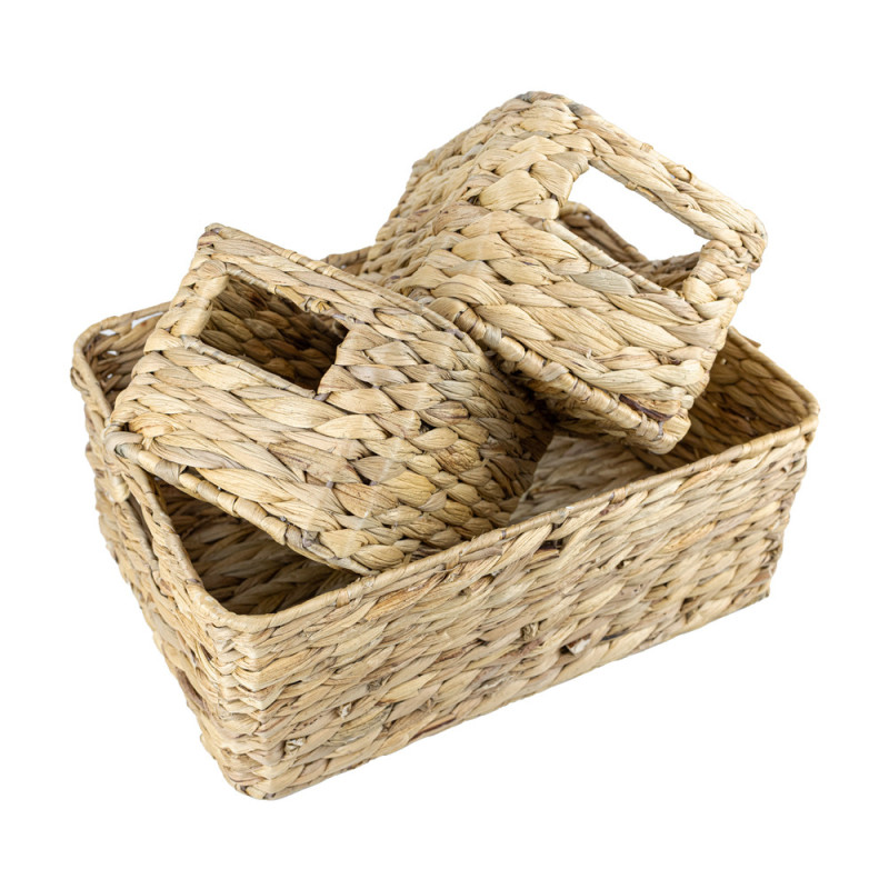 TALIA 414 Set of Water Hyacinth Baskets – Koszoplotka