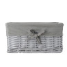 Wicker Basket 715S with Bow 30×20×15 cm – Koszoplotka
