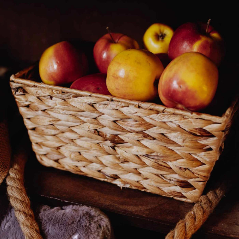 Water Hyacinth Basket 715S 30×20×15 cm – Koszoplotka