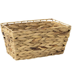 Water Hyacinth Basket 715S 30×20×15 cm – Koszoplotka