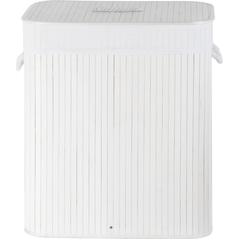 Bamboo Laundry Basket 532 52×32×63 cm, Foldable – Koszoplotka