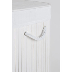 Bamboo Laundry Basket 532 52×32×63 cm, Foldable – Koszoplotka