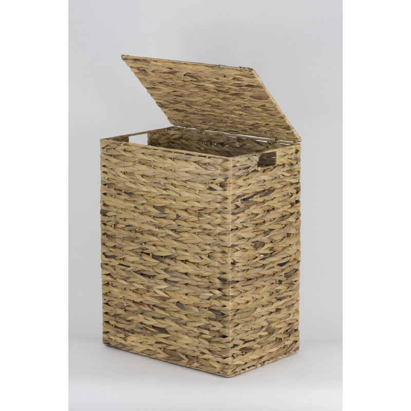 Water Hyacinth Laundry Basket 362, Rectangular – Koszoplotka