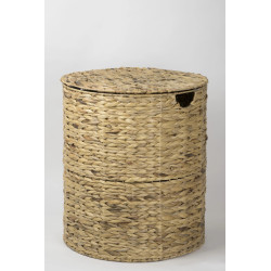 Water Hyacinth Laundry Basket 363, Round – Koszoplotka