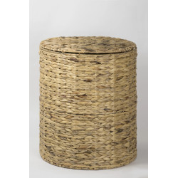Water Hyacinth Laundry Basket 363, Round – Koszoplotka