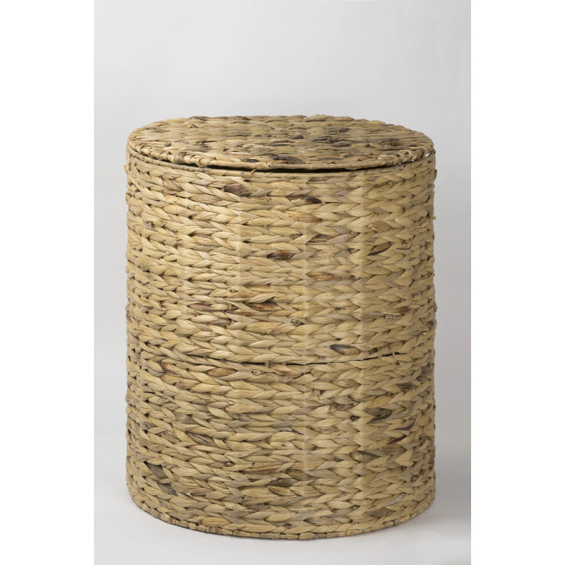 Water Hyacinth Laundry Basket 363, Round – Koszoplotka