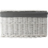 Wicker Chest with Lining 113L 66×40×40 cm – Koszoplotka