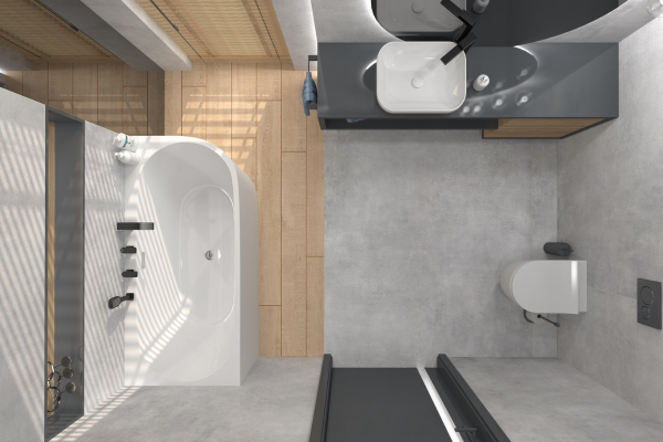 Mała łazienka w bloku – jak ją urządzić, żeby wszystko się zmieściło?