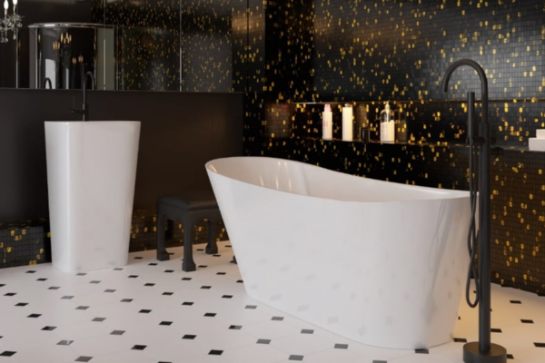 Jak urządzić czarną łazienkę?