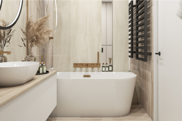 Mała łazienka pełna stylu – jak powiększyć przestrzeń?