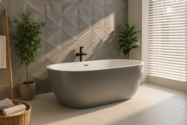 Japandi – nowy trend w wyposażeniu łazienek.