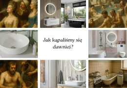Jak kąpali się dawniej? Ciekawostki z historii łazienki.