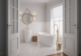 Styl nowojorski w łazience - bez przeprowadzki do Manhattanu