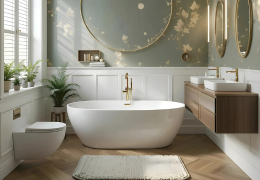 Tapeta w łazience – hit czy kit? Sprawdź, zanim nakleisz!