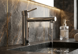 "Chrome comeback" w łazience – kiedy chrom wygląda premium?