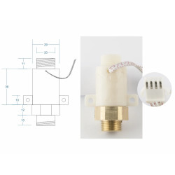 Hydrogenerátor pre LED osvetlenie P066 NEW – 3 farby