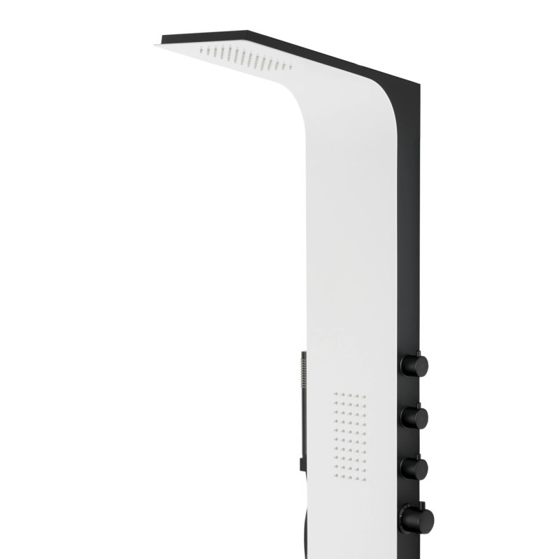 Sprchový panel DUO LED, hliníkový