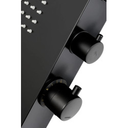 Sprchový panel DUO LED, hliníkový