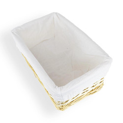 Prútený košík s podšívkou 715S 30×20×15 cm – Koszoplotka