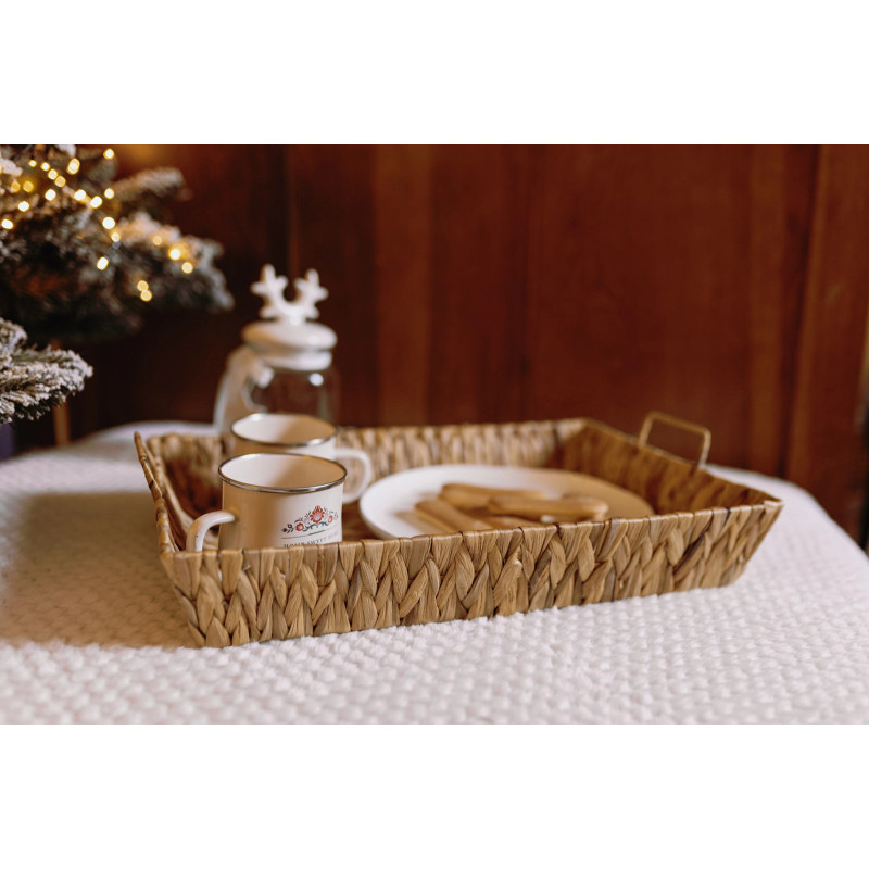 Podnos z vodného hyacintu 501A 45×30×8 cm – Koszoplotka